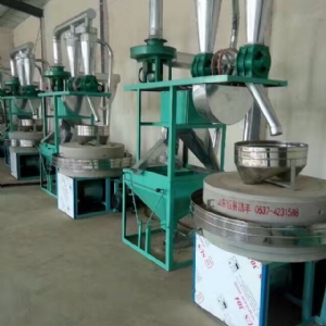 小型石磨面粉机(单机组)